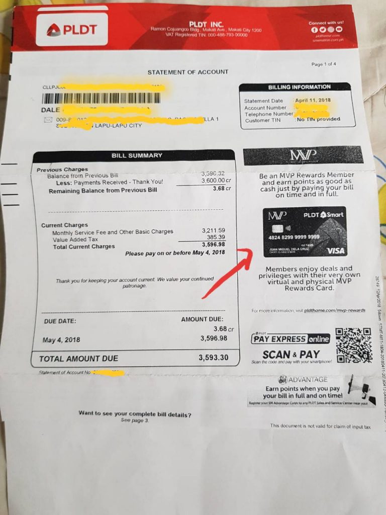 MVP Rewards Card