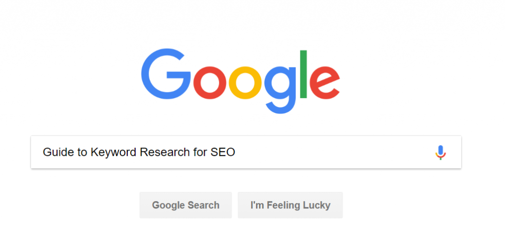 Guide to Keyword Research for SEO