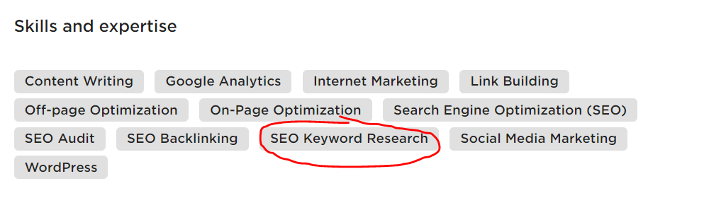 SEO keyword research